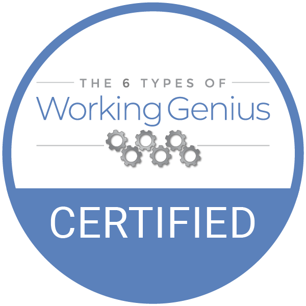 The 6 Types of Working Genius Certified